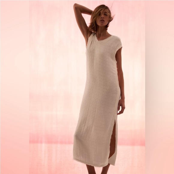 ZARA Rustic Tunic Dress BNWT - Picture 1 of 6